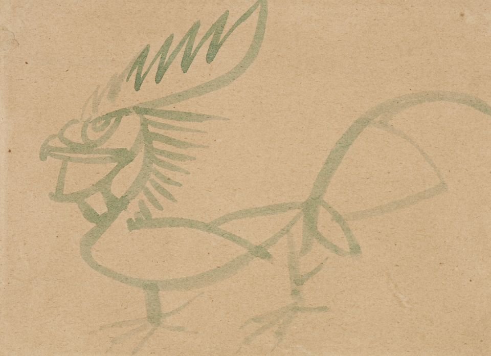 Cock — Henri Gaudier-brzeska
