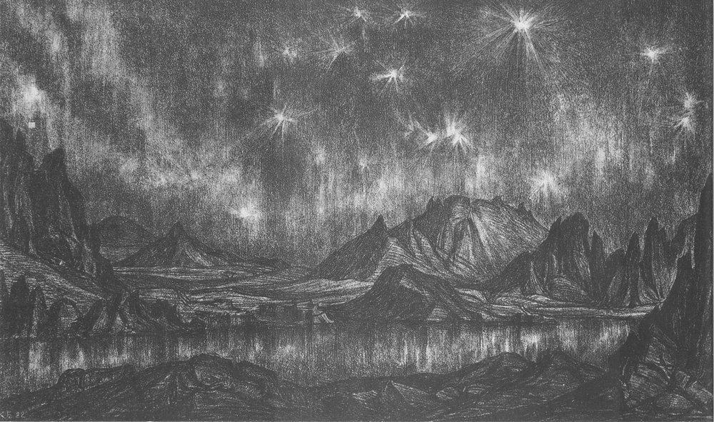 Stars — Konstantin Fyodorovich Bogaevsky
