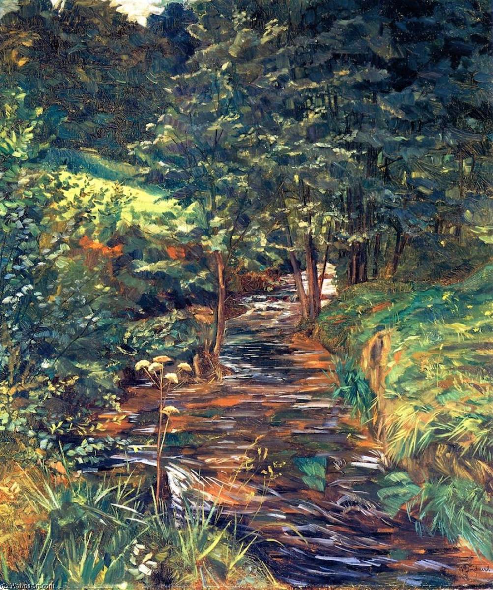 Mausbachtal Bei Stift Neuburg — Vilhelm Trübner