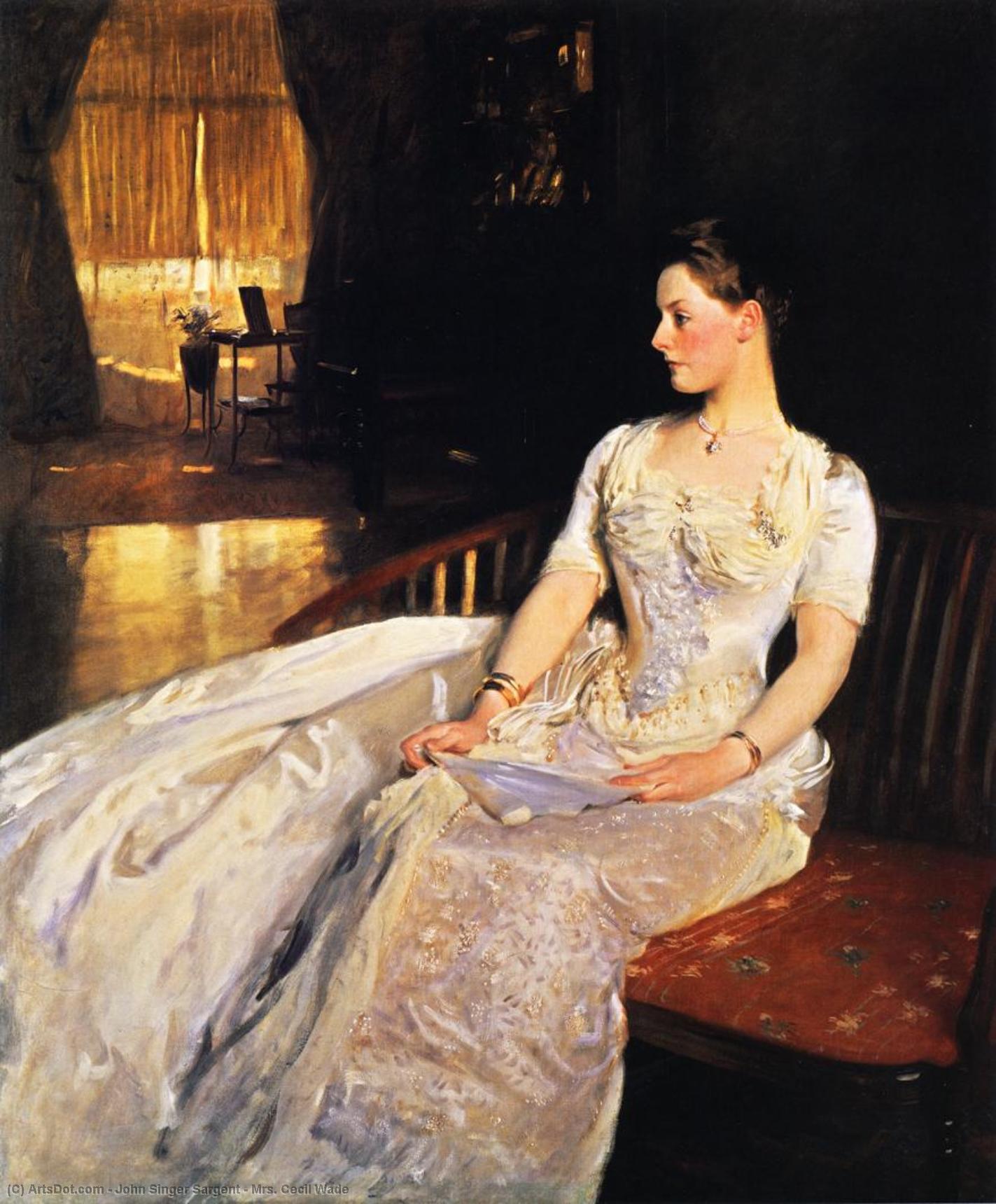 La Sra. Cecil Wade — John Singer Sargent