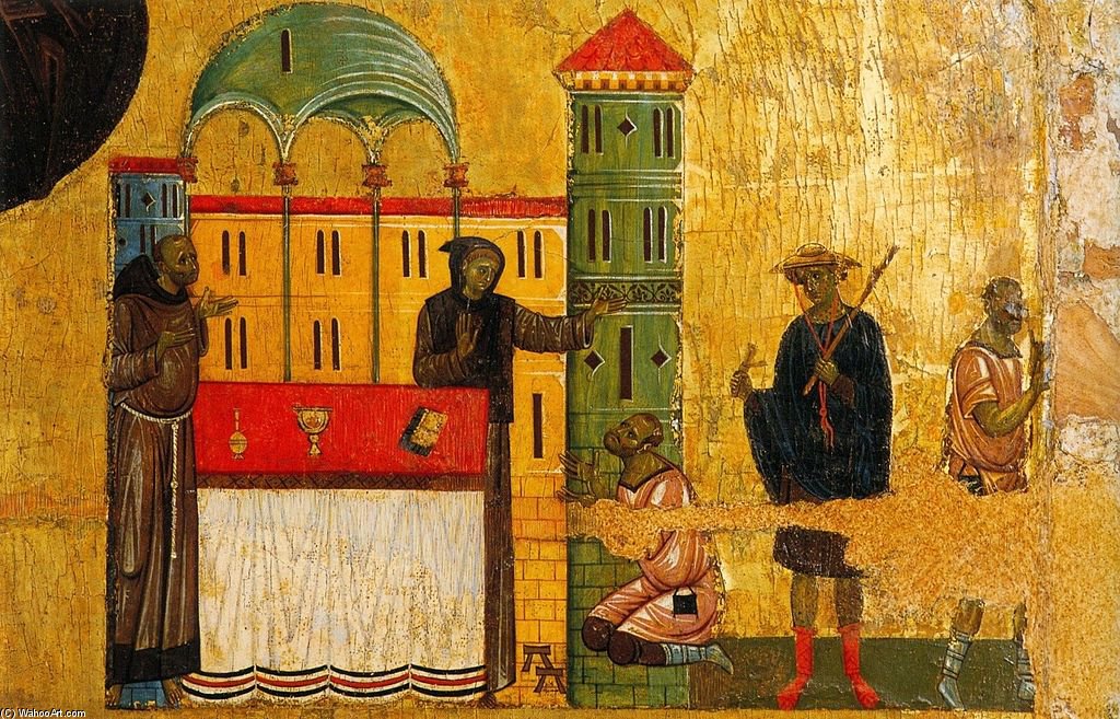 St. Francisc And Six Stories From His Life — Giunta Pisano