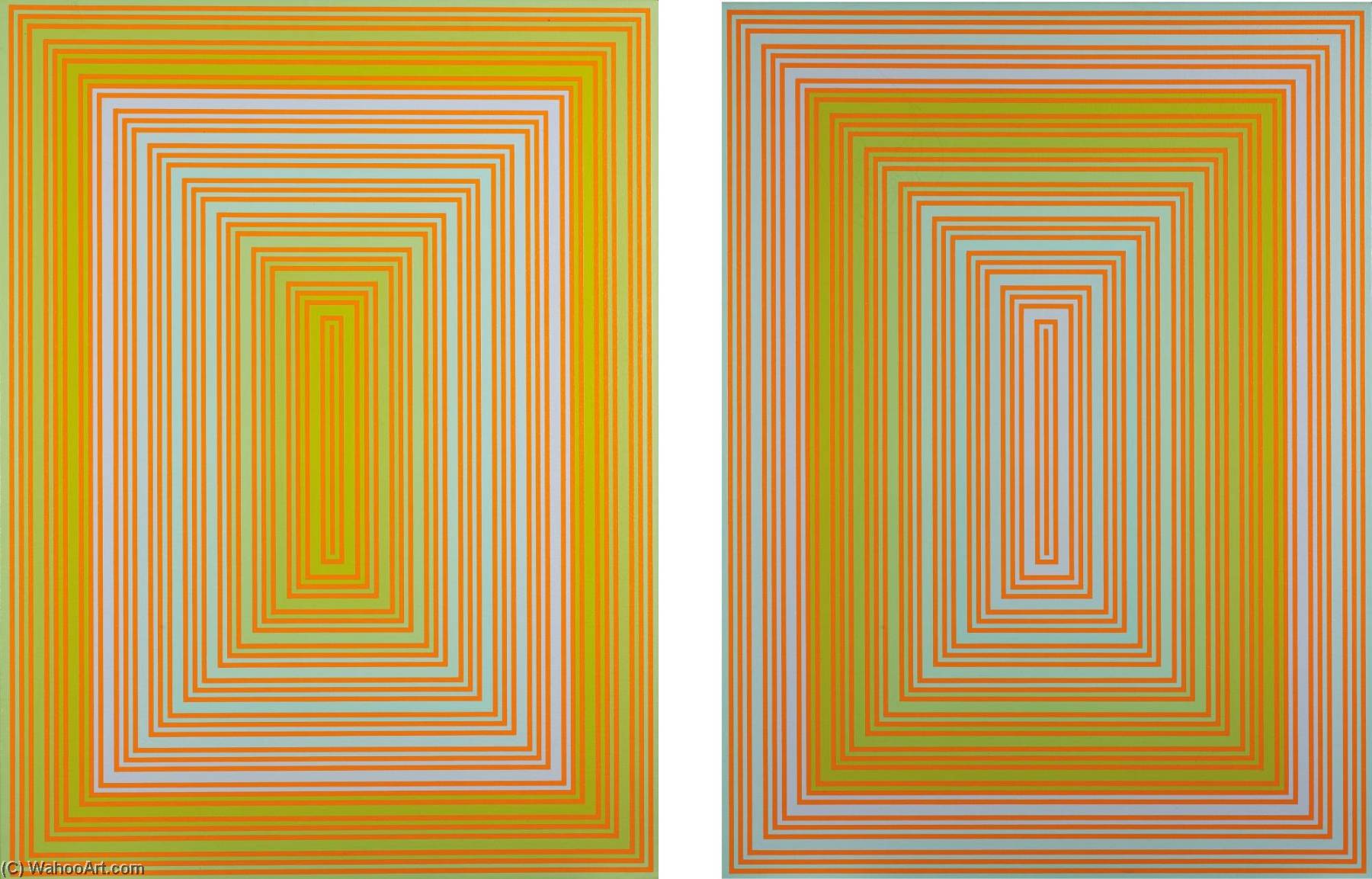 Dawn Cool Rectangle Dawn Warm Rectangle — Richard Anuszkiewicz