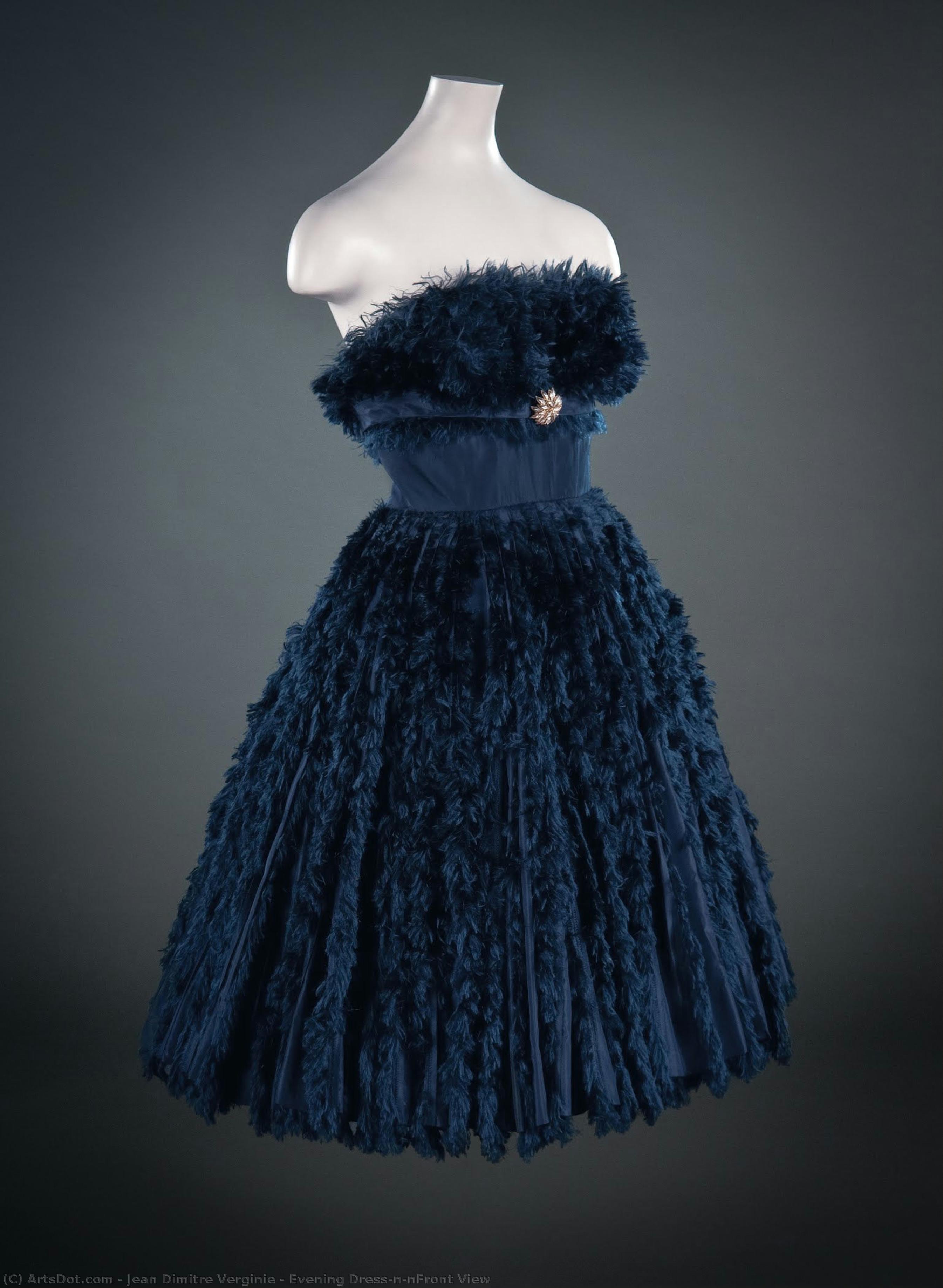 Evening Dress\n\nfront View — Jean Dimitre Verginie