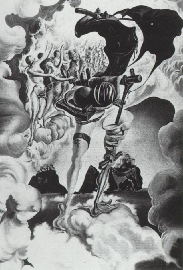 Alejamiento De La Puesta De Sol — Salvador Dalí