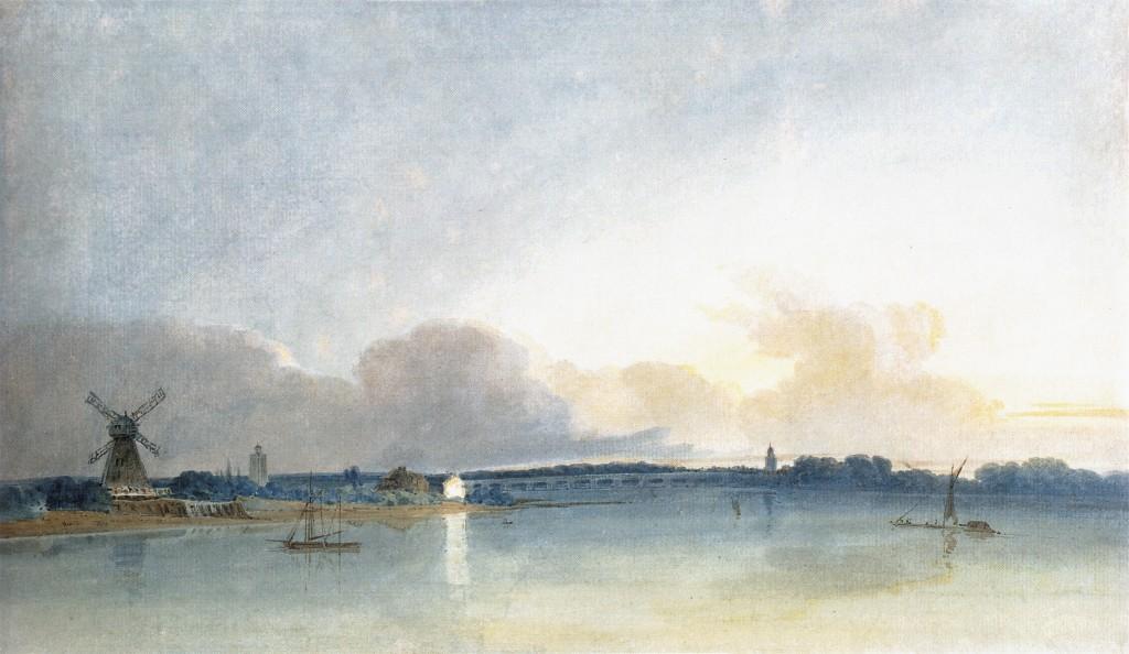 The White House At Chelsea — Thomas Girtin