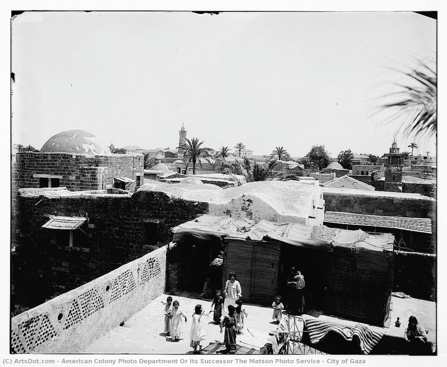 City Of Gaza — American Colony Photo Department Or Its Successor The Matson Photo Service