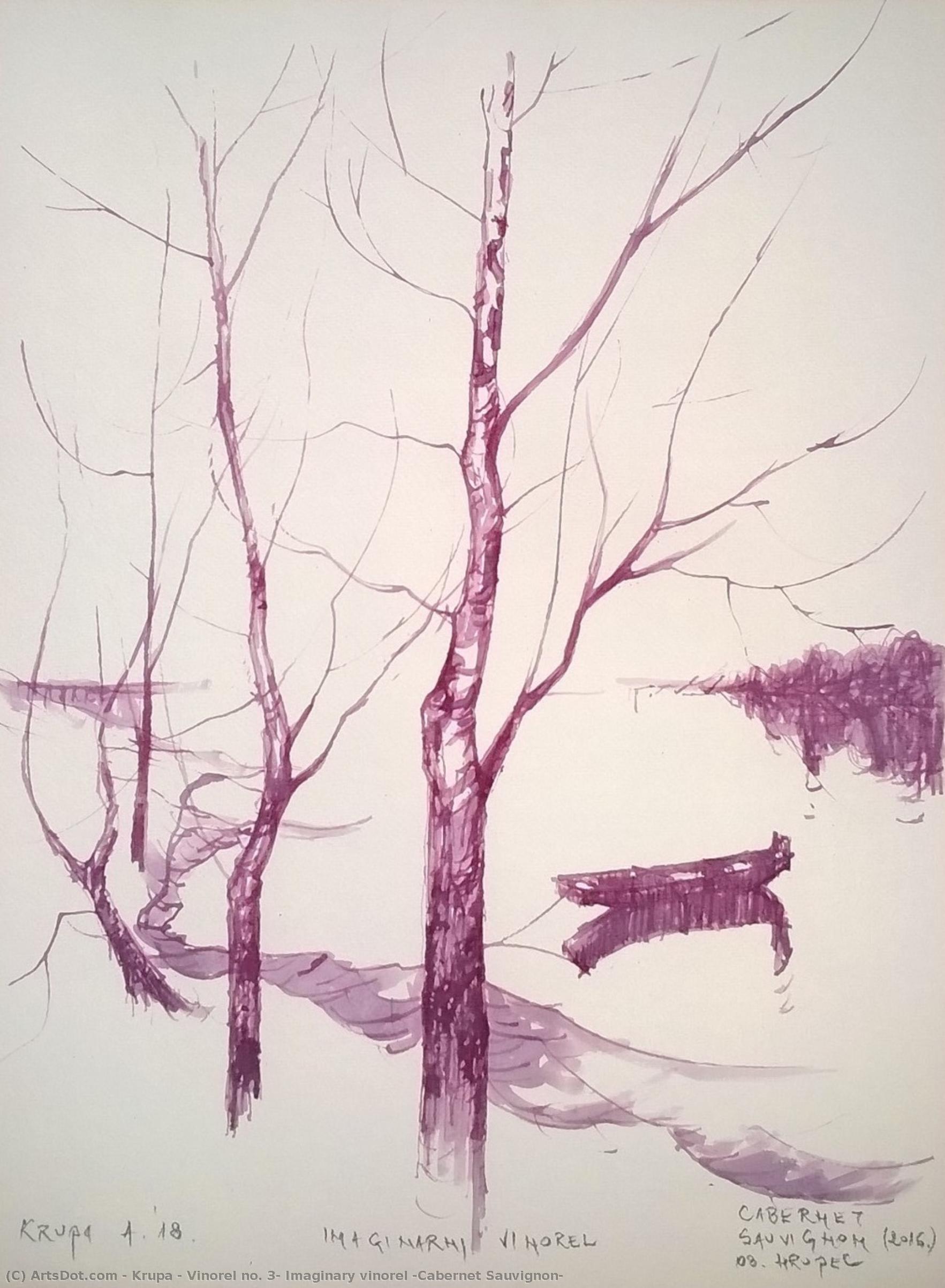 Vinorel No. 3: Imaginary Vinorel (cabernet Sauvignon) — Alfred Freddy Krupa