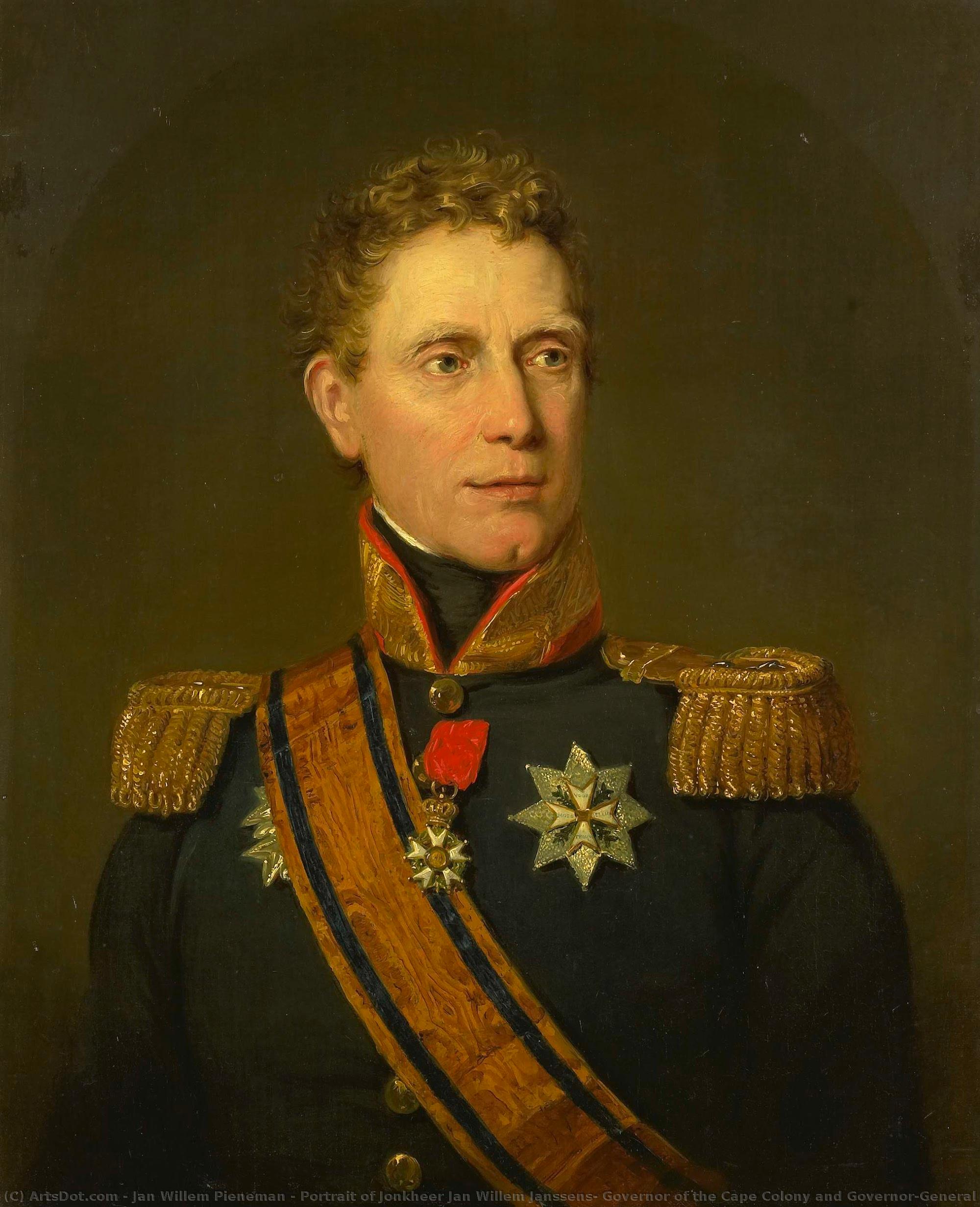 Portrait Of Jonkheer Jan Willem Janssens, Governor Of The Cape Colony And Governor-general Of The Dutch East Indies, Jan Willem Pieneman, 1815 - 1838 — Jan Willem Pieneman