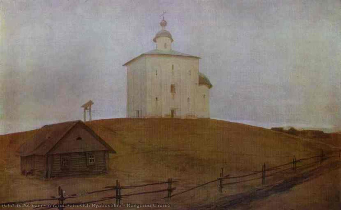 Novgorod Church — Andrei Petrovich Ryabushkin