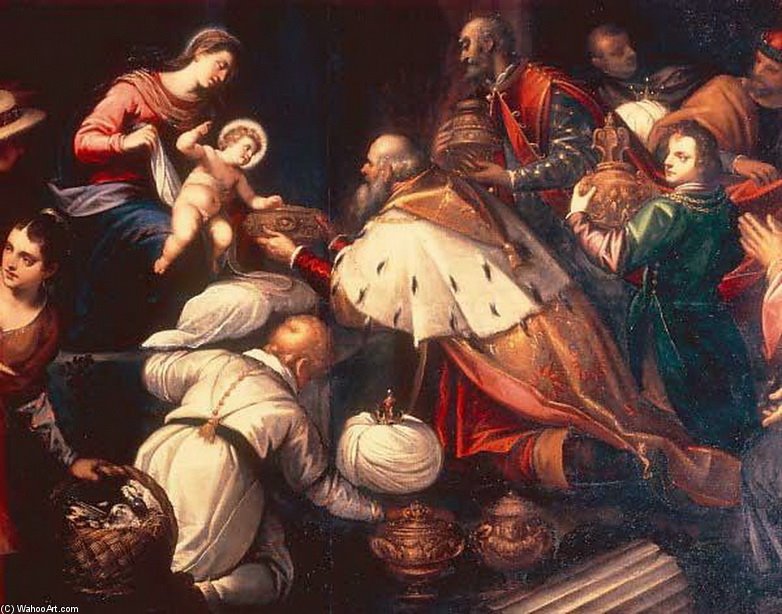 Adoration Of The Kings — Antonio Vassilacchi