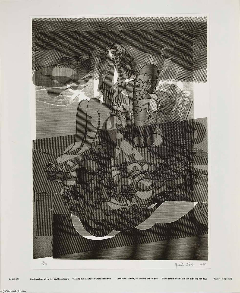 Blind Joy, From The Portfolio Ligature '68 — Misch Kohn