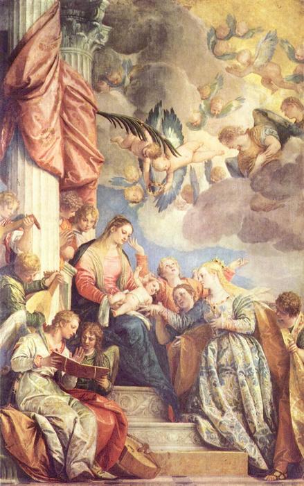 Mystic Marriage Of St Catherine — Paolo Veronese
