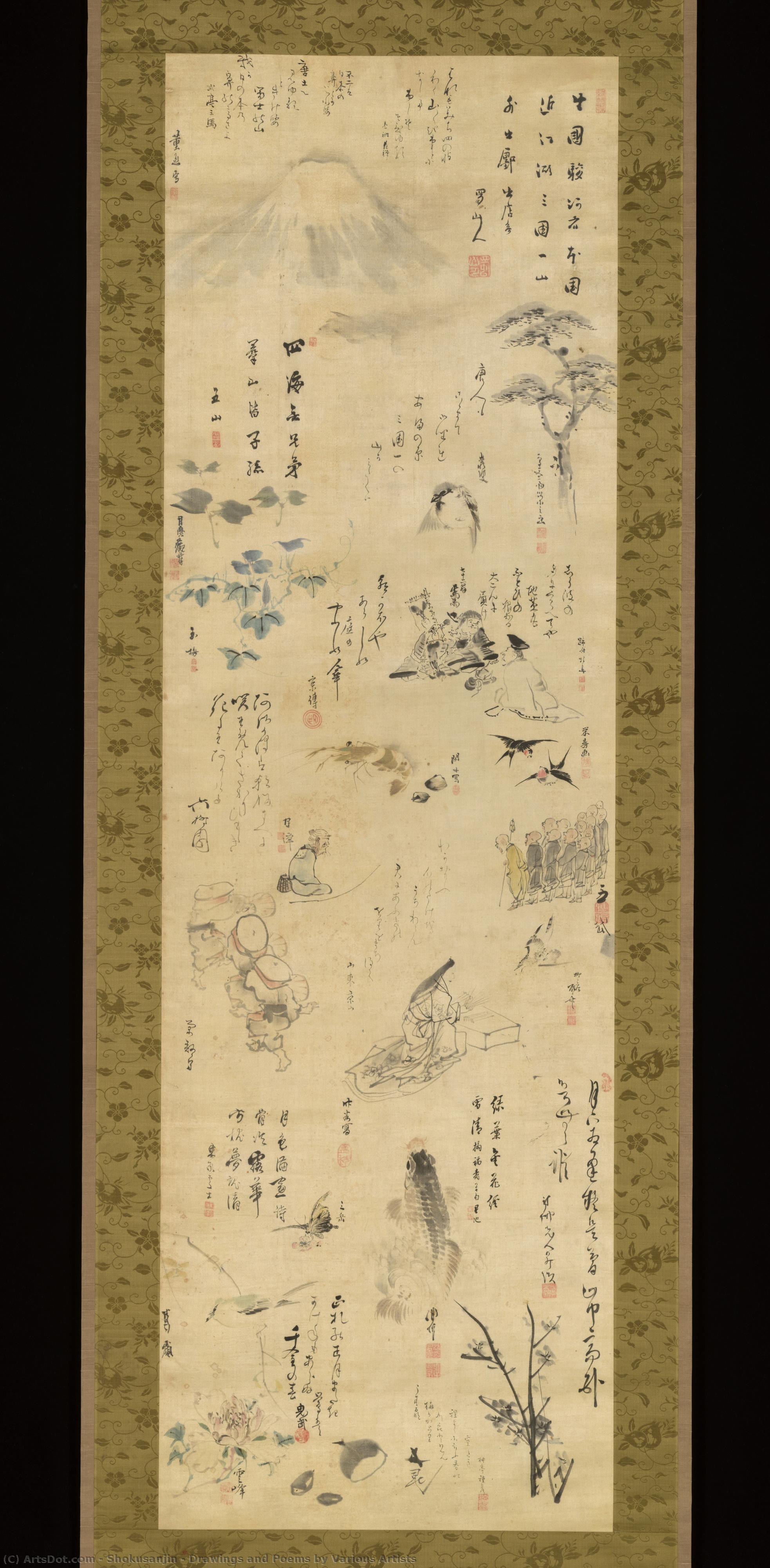 Drawings And Poems By Various Artists — Shokusanjin
