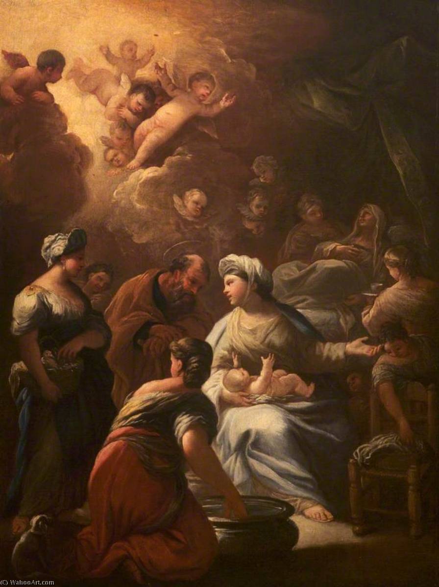 The Birth Of The Virgin Mary — Luca Giordano