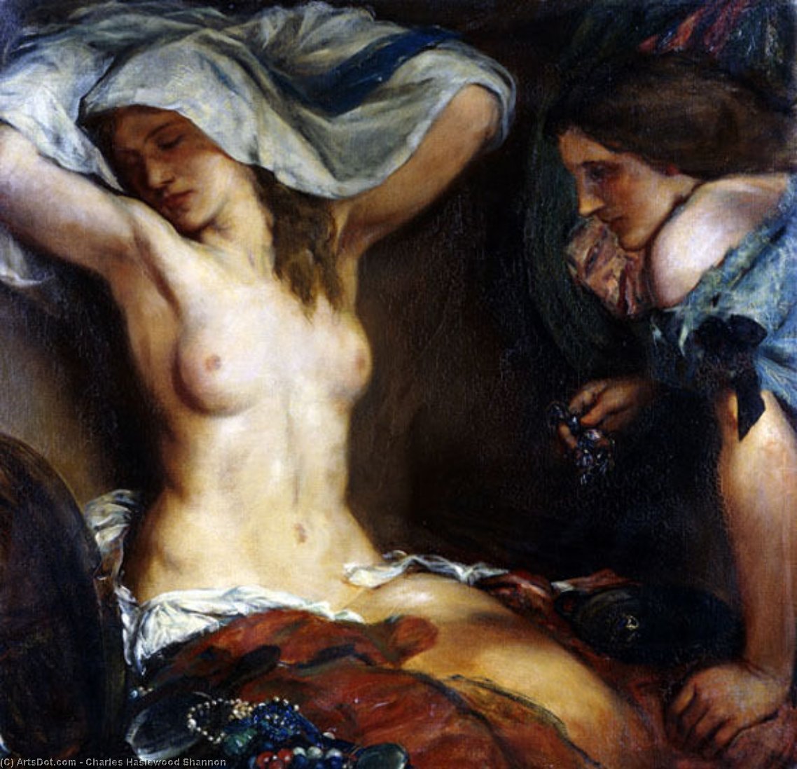 The Amethyst Necklace — Charles Haslewood Shannon