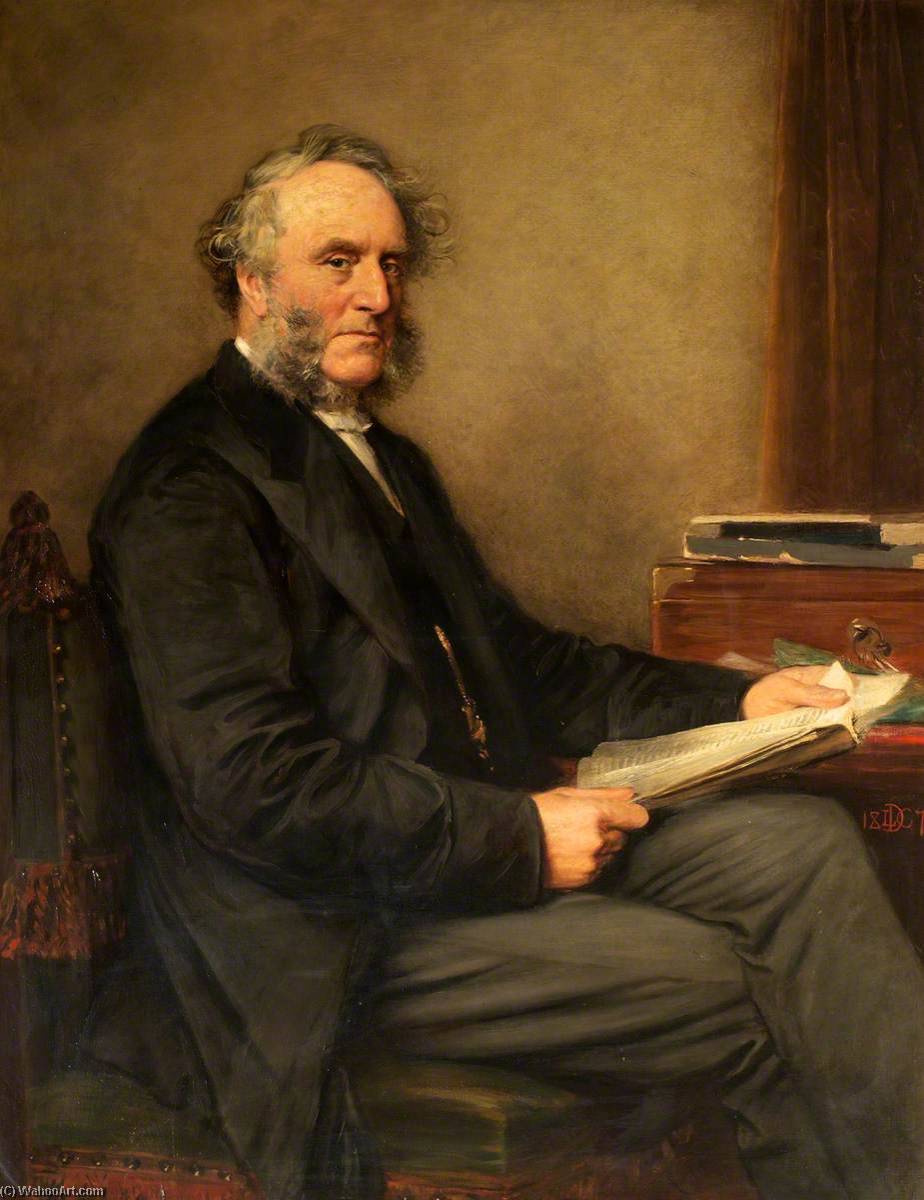Richard Lister Venables (1809–1894), Ma — Lowes Cato Dickinson