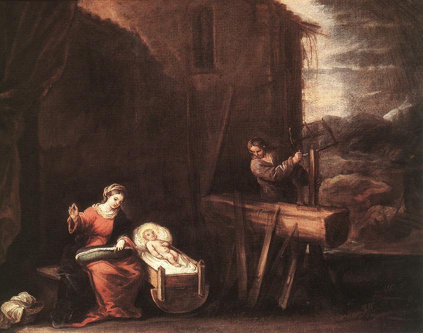 Holy Family — José Claudio Antolínez