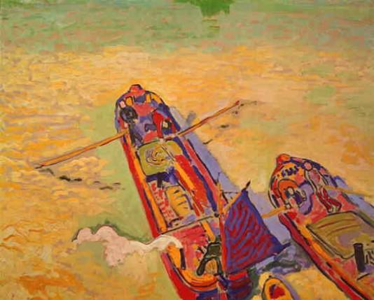 Barge On The Seine — André Derain