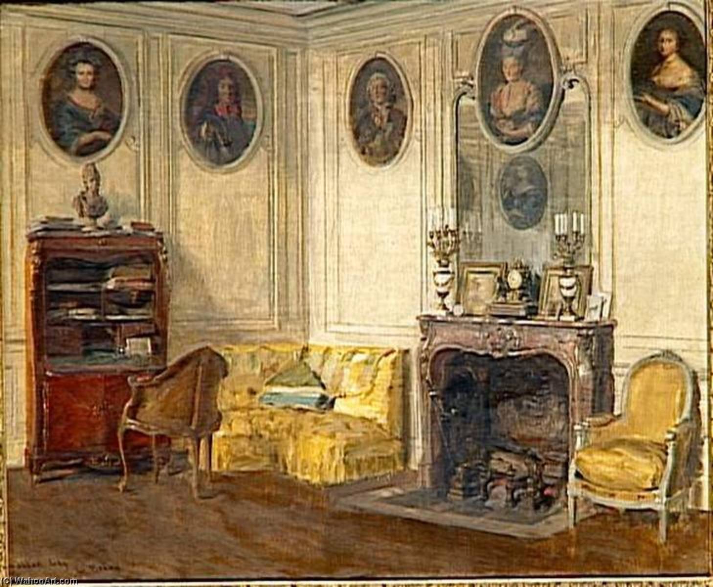 Interieur Chateau Du Breau (dit A Tort Les Medaillons) — Walter Gay