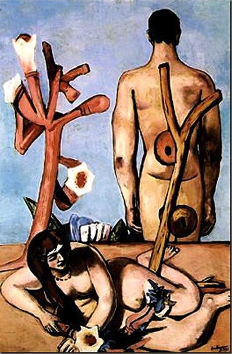Man And Woman — Max Beckmann