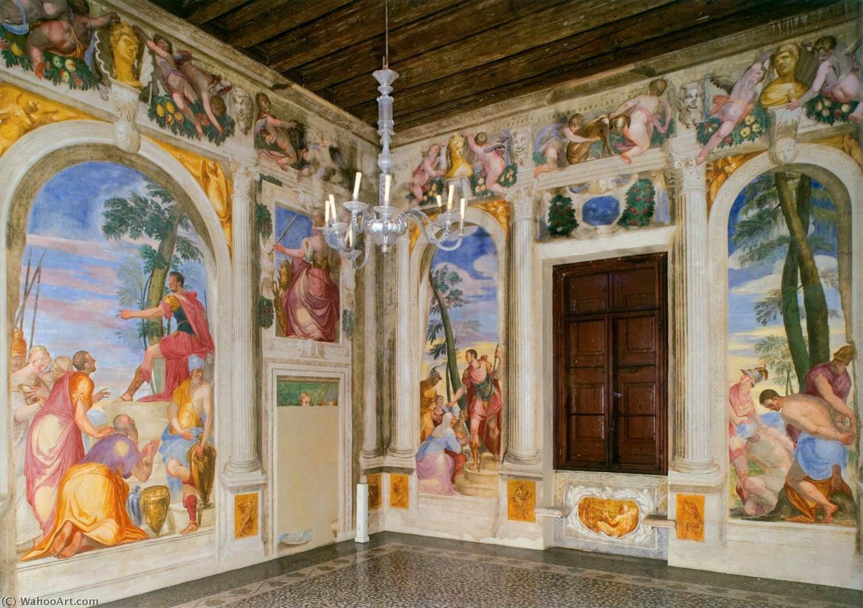View Of The Room Of Scipio — Giovanni Battista Zelotti