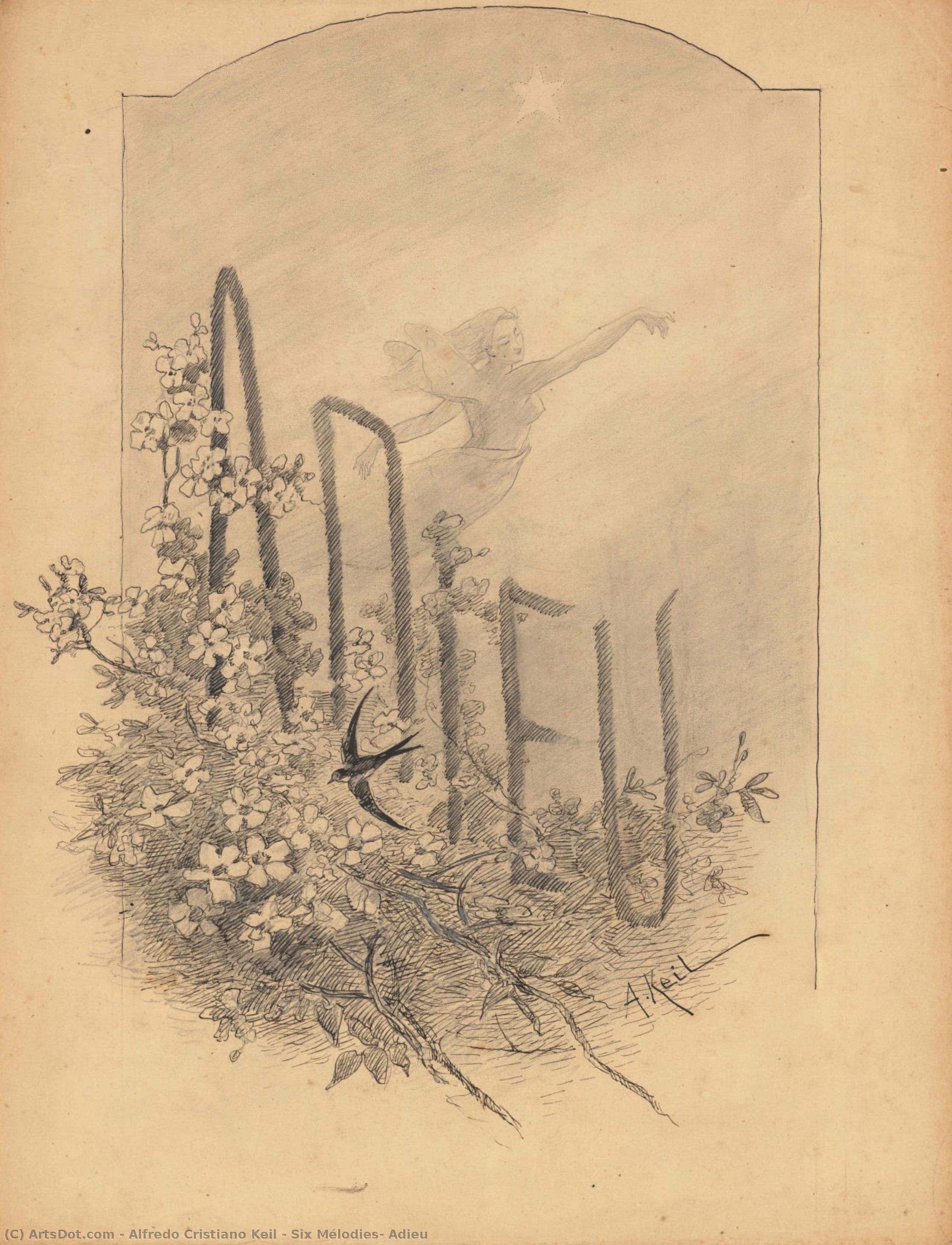 Six Mélodies: Adieu — Alfredo Cristiano Keil