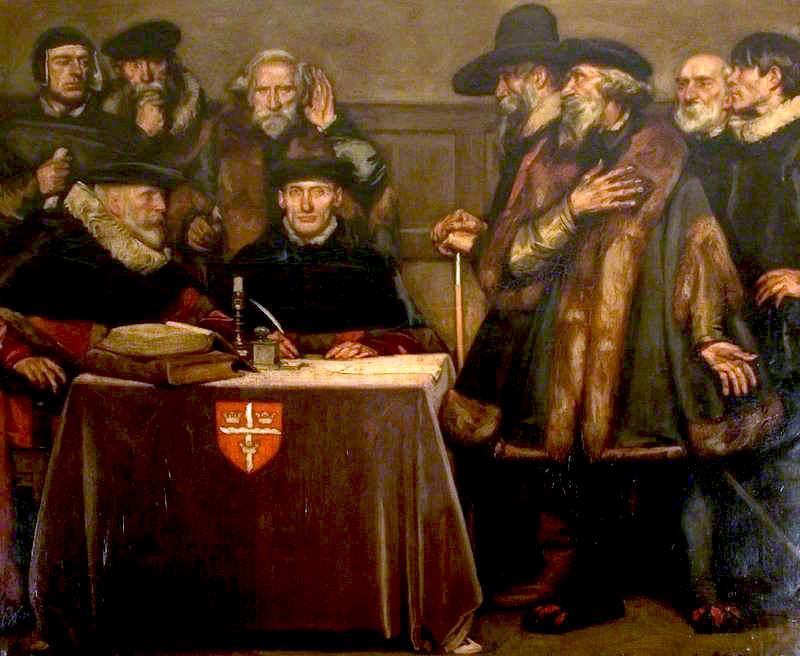 Dutch Refugees Fleeing From The Persecution Of The Duke Of Alva — Harry Becker