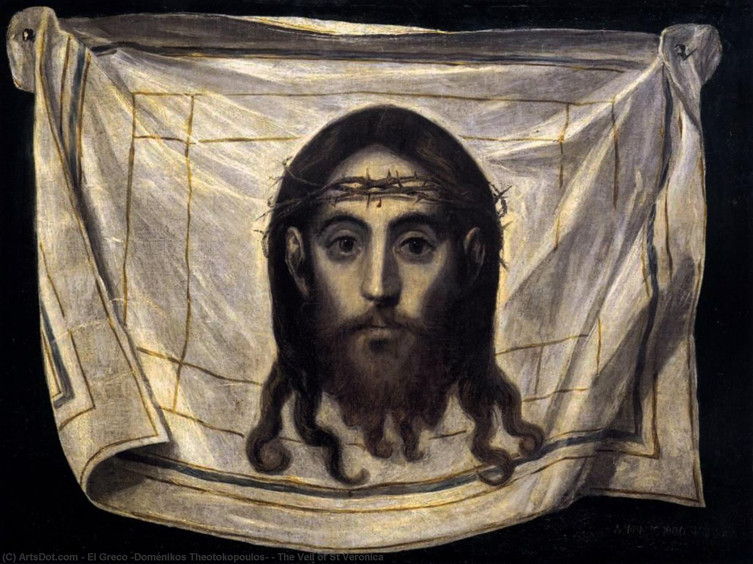 The Veil Of St Veronica — El Greco