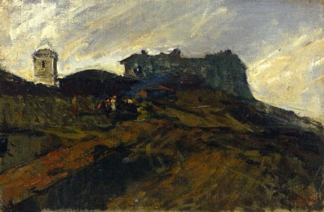 A House On The Spanish Countryside — Mariano Fortuny Y Marsal