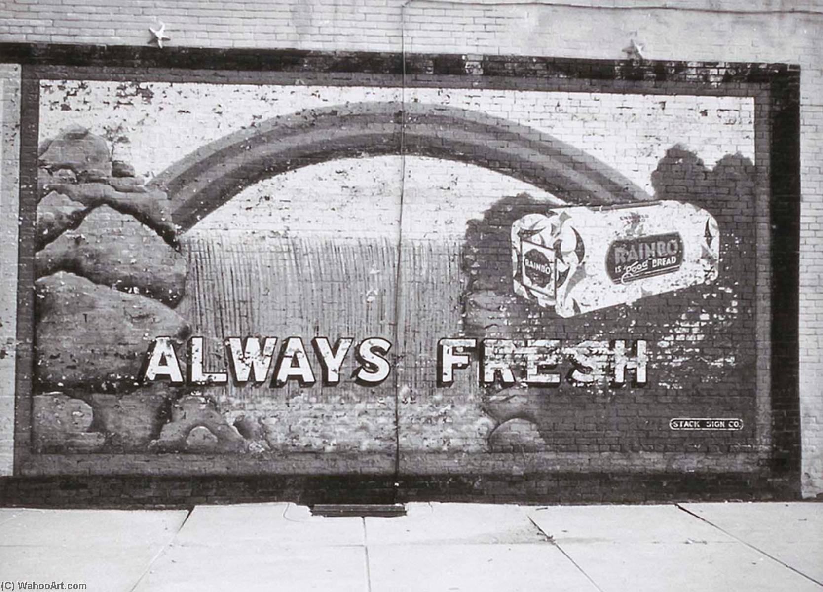 Rainbow Sign, From The Kansas Documentary Survey Project — Larry W Schwarm