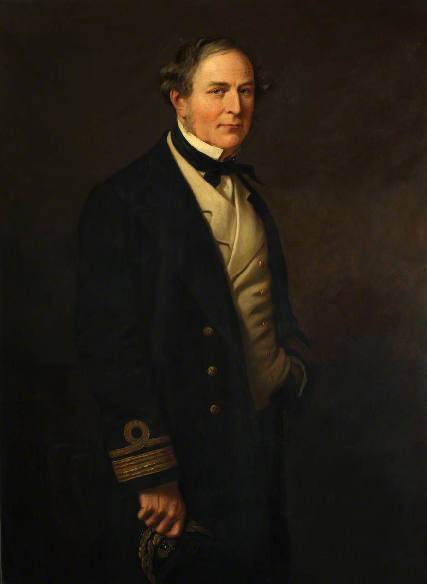 Rear Admiral Sir James Hope (1808–1881) — Joseph Sydney Willis Hodges