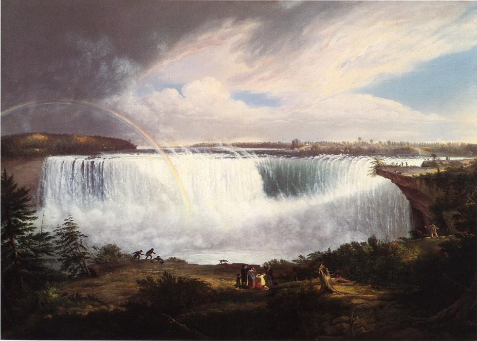 The Great Horseshoe Fall, Niagara — Gilbert Stuart