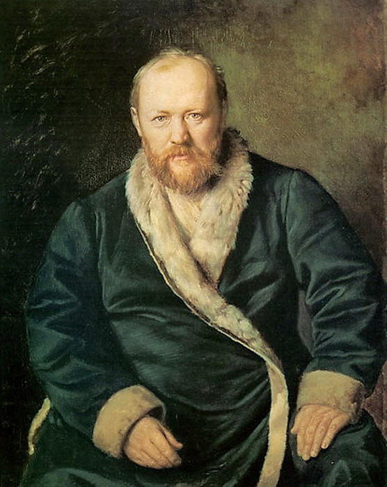 Portrait Of The Playwright Alexander Ostrovsky — Vasily Grigoryevich Perov