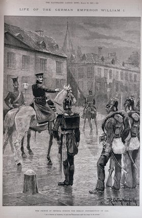 The Prince Of Prussia During The Berlin Insurrection — Richard Caton Woodville