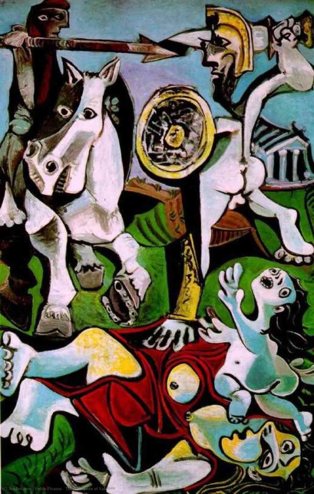 The Abduction Of Sabines — Pablo Picasso