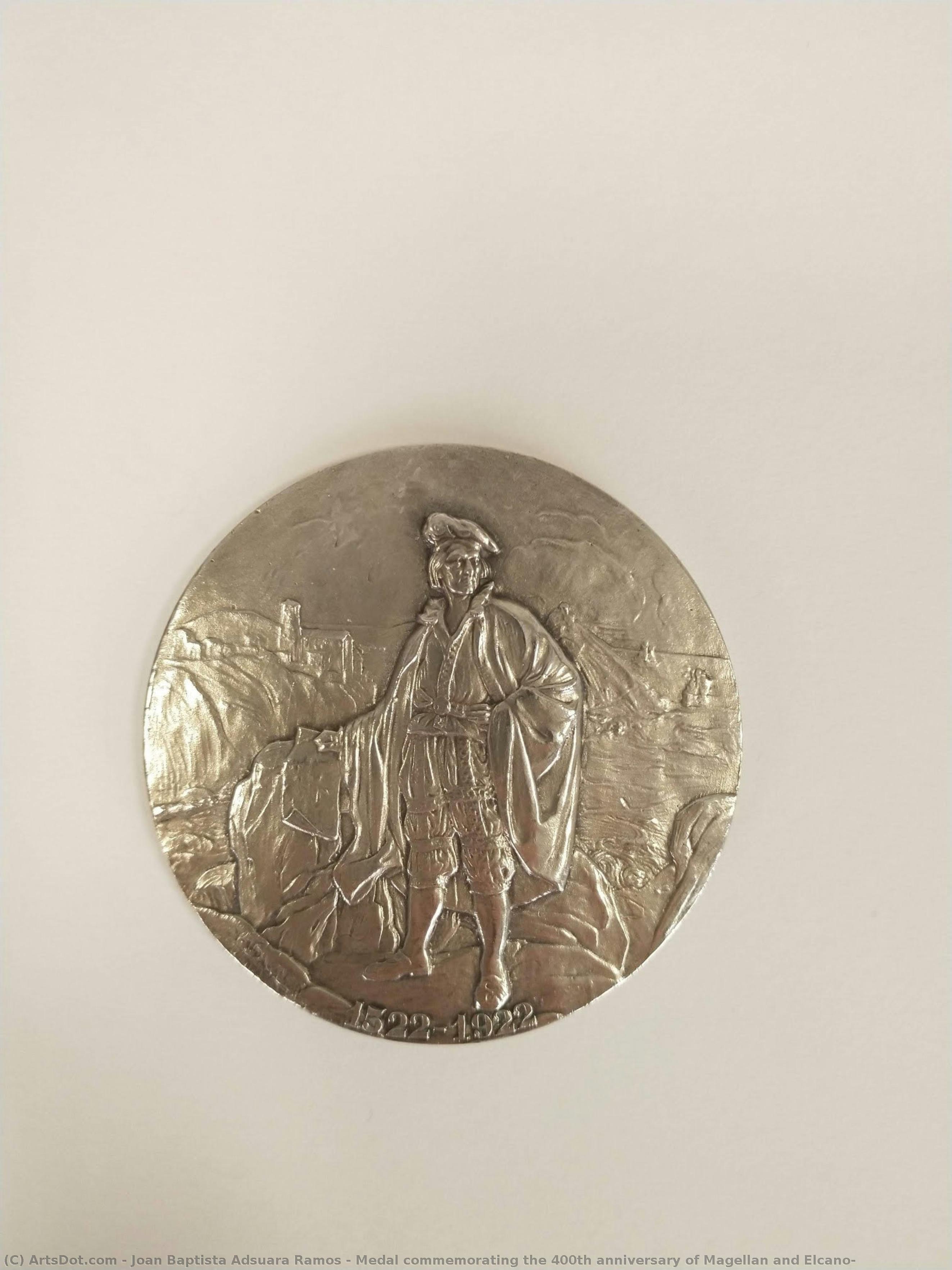 Medal Commemorating The 400th Anniversary Of Magellan And Elcano — Joan Baptista Adsuara Ramos