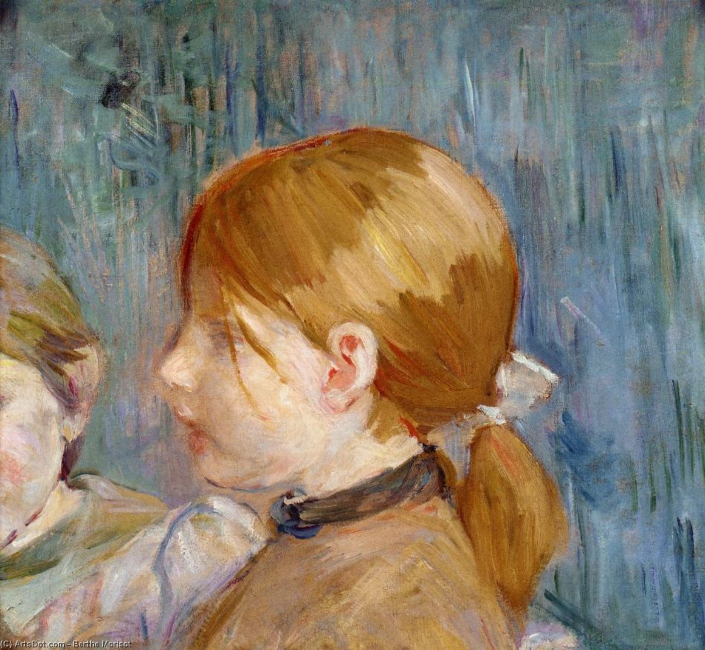 Jeannie's Head (aka Tete De Jeannie) — Berthe Morisot