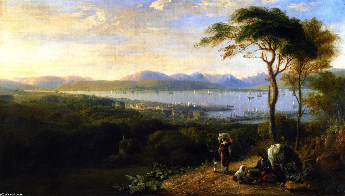 A View Of Oban — John Glover