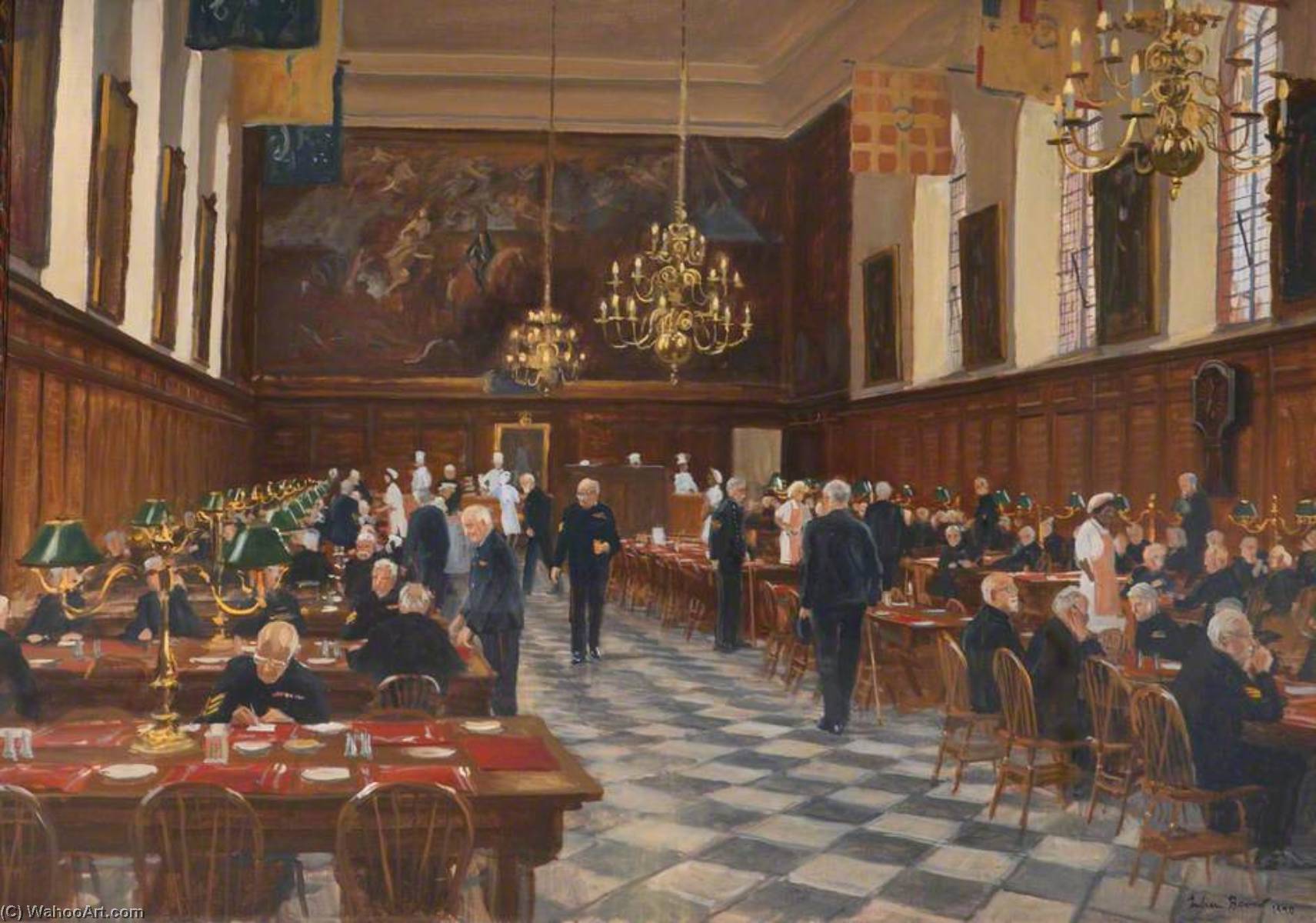 View Of The Great Hall, The Royal Hospital Chelsea — Julian Barrow