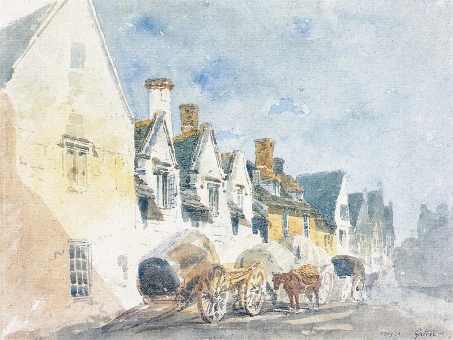 Street In Weymouth, Dorset — Thomas Girtin