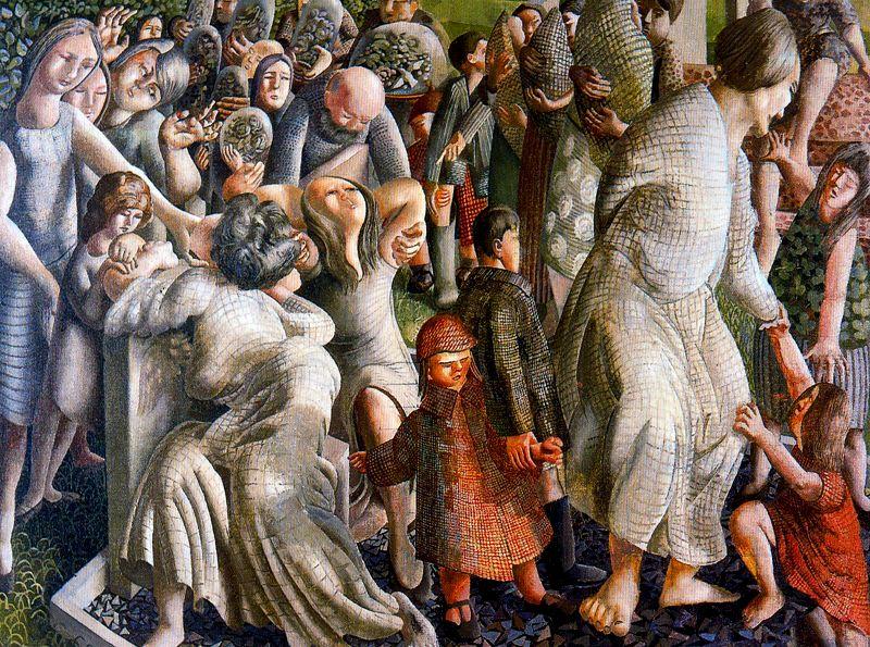 The Resurrection. Reunion Of Families — Sir Stanley Spencer