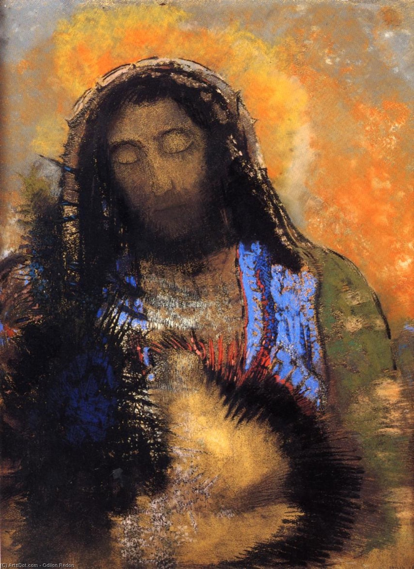 Sacred Heart — Одилон Редон