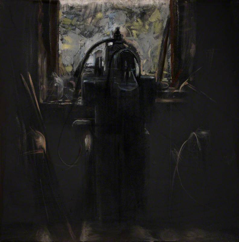 A View Through The Window Of Patterson's Spade Mill — Jack Crabtree