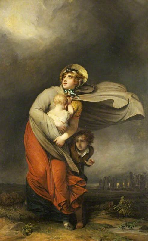 'distress By Land' (from James Thomson's Poem 'the Seasons') — Henry Thomson
