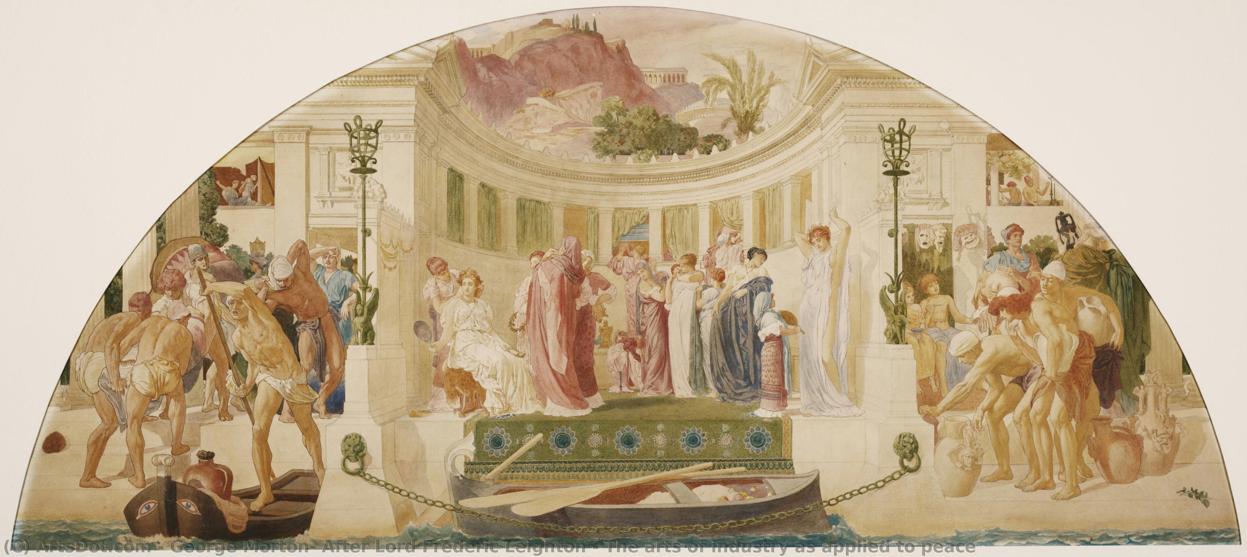 The Arts Of Industry As Applied To Peace — George Morton; After Lord Frederic Leighton