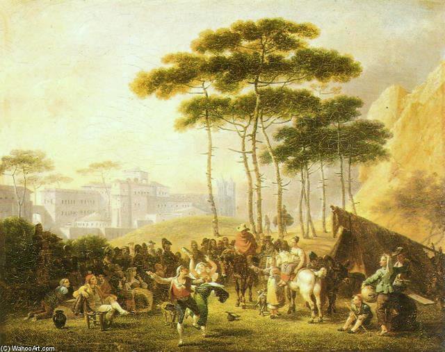Napolitan Celebration — Nicolas-antoine Taunay