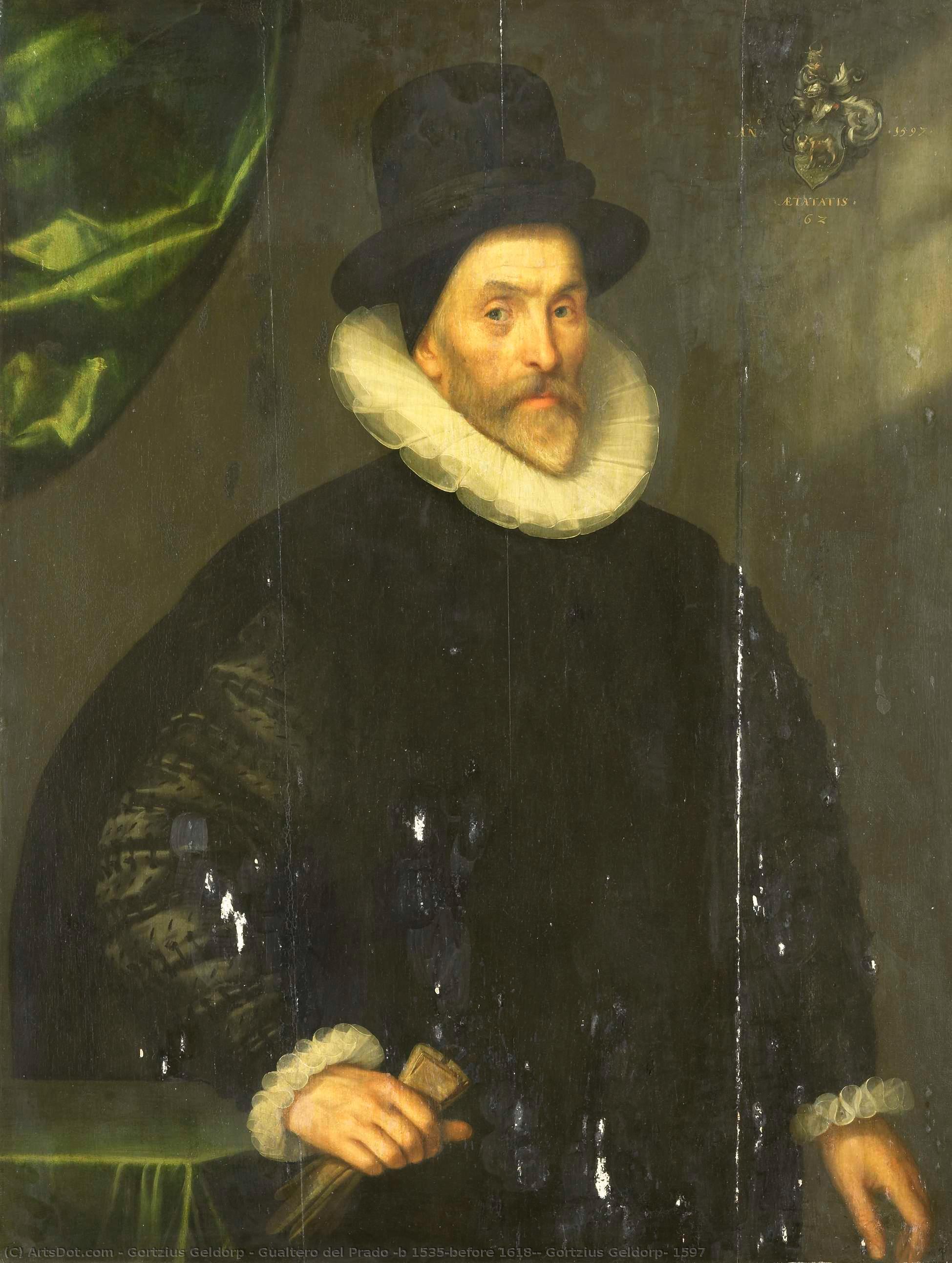 Gualtero Del Prado (b 1535-before 1618), Gortzius Geldorp, 1597 — Gortzius Geldorp