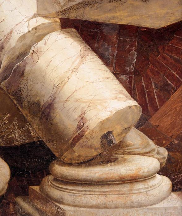 Fresco On The North Wall (detail) — Giulio Romano