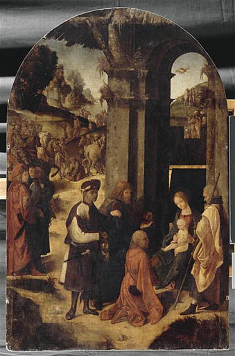 L'adoration Des Mages — Lodovico Mazzolino