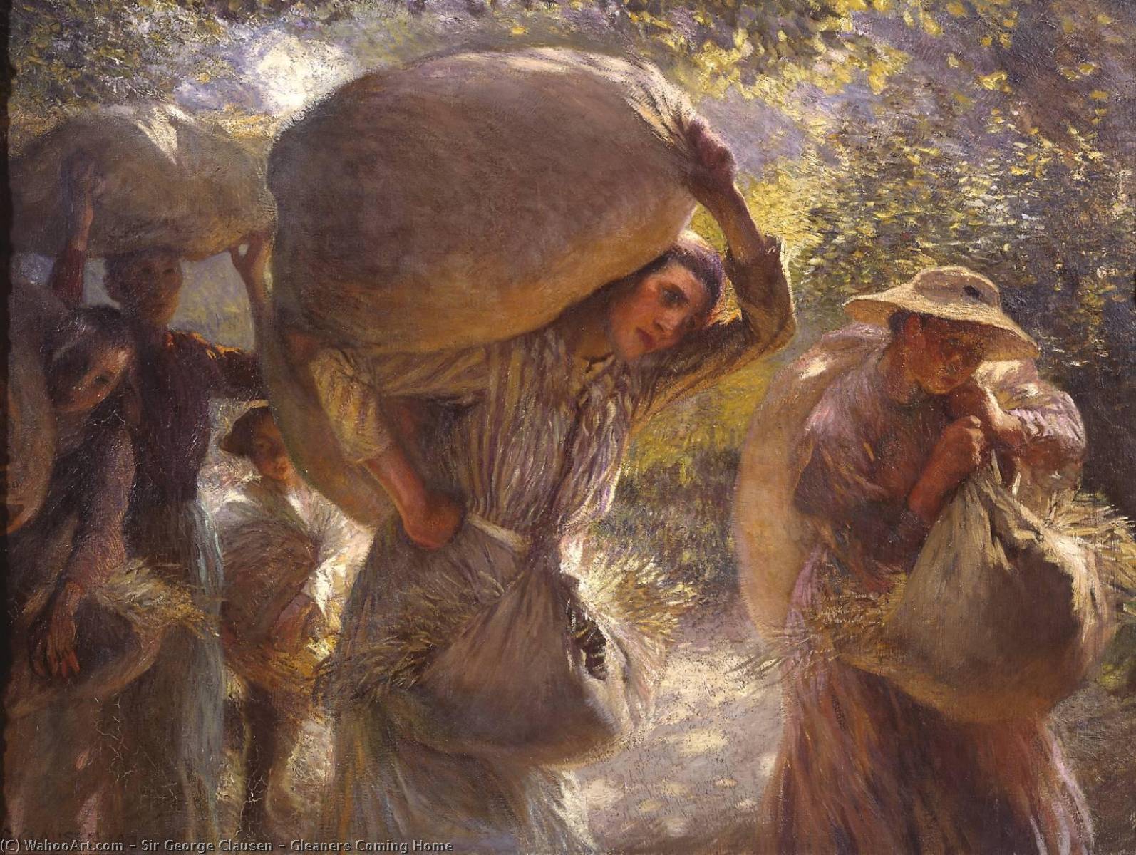 Gleaners Coming Home — Sir George Clausen